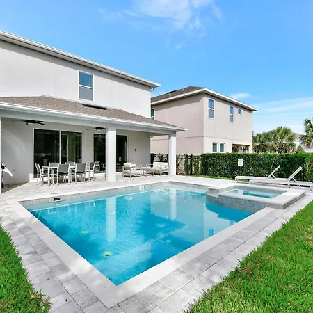 Swanky Six Bedroom Home With Private Pool Near Disney At Encore Resort By Rentyl - 7394Mr